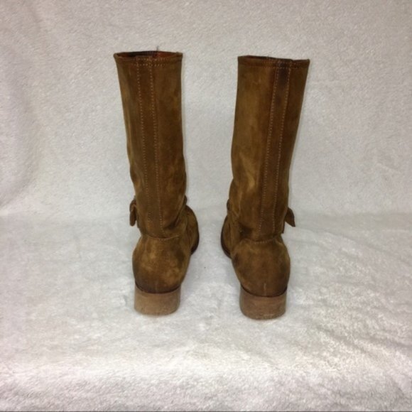 J. CREW RYDER SUEDE BUCKLE BOOTS - Picture 5 of 5